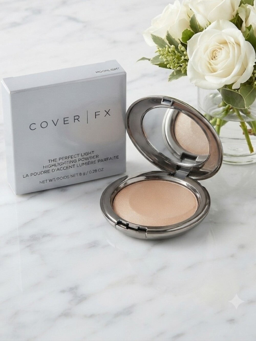 Cover FX The Perfect Light Highlighting Powder - Moonlight ☆ RARE☆